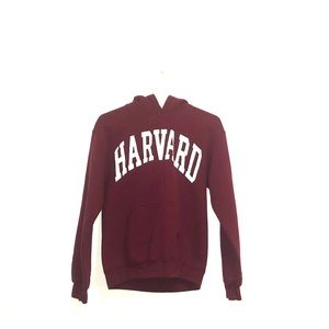 Maroon Harvard Hoodie